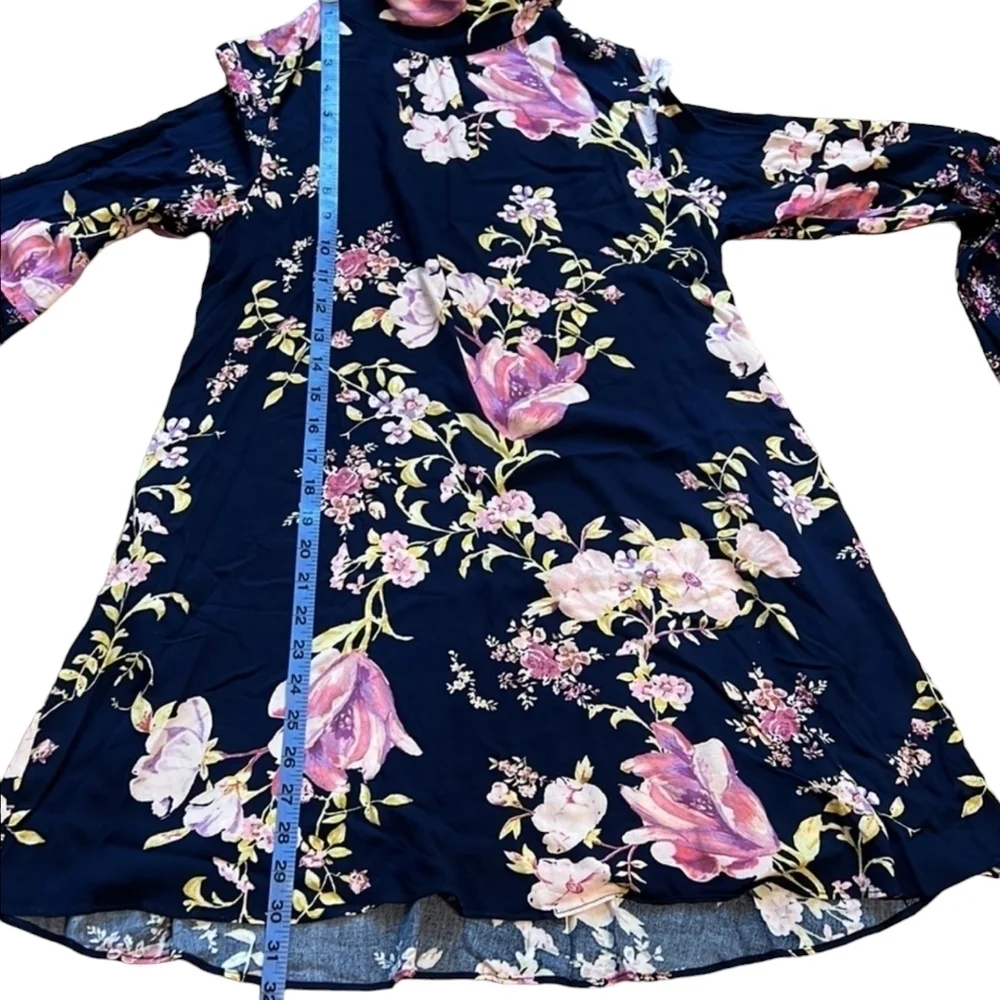 Free People Tate Tunic/Mini Dress in Midnight Combo sz XS NWT - Picture 9 of 11